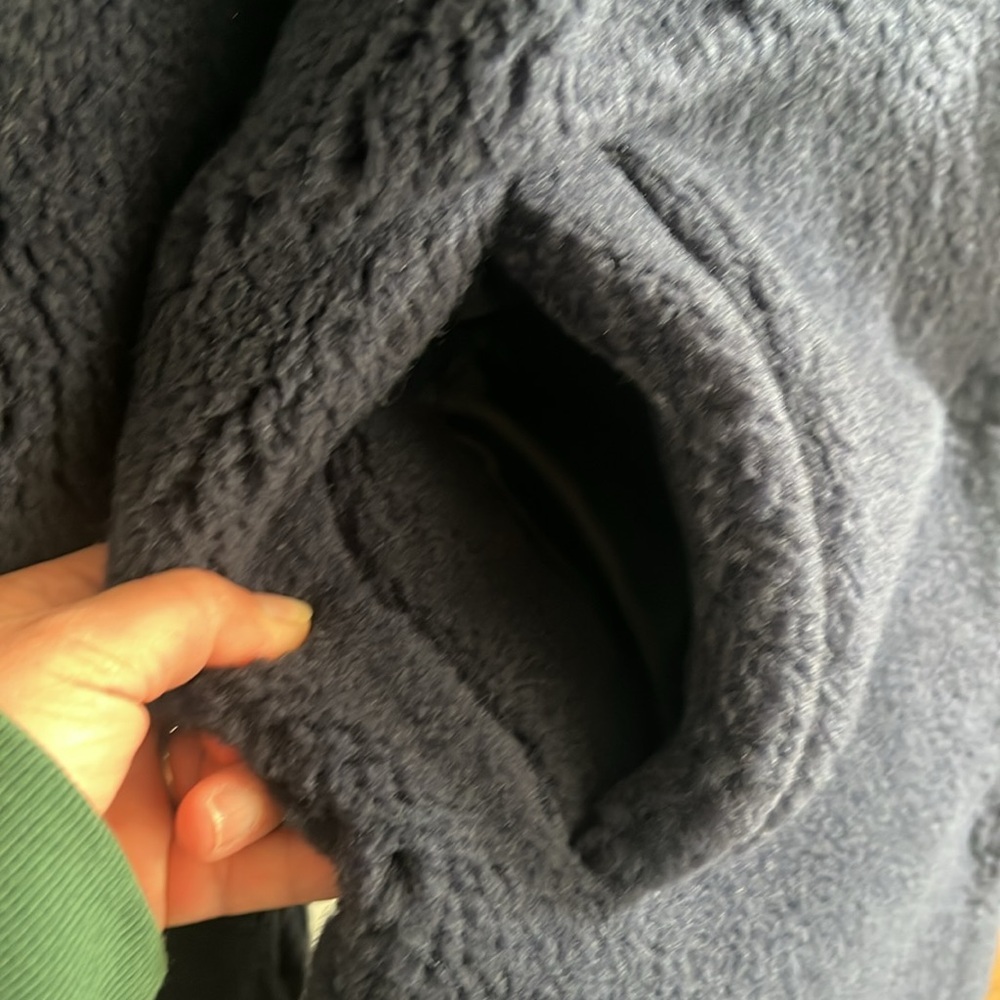 Madewell Sherpa Teddy Coat size L new - Picture 5 of 14